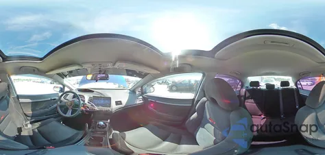 2007 Honda Civic Si из США, поврежденный, VIN 2HGFA55577H708567